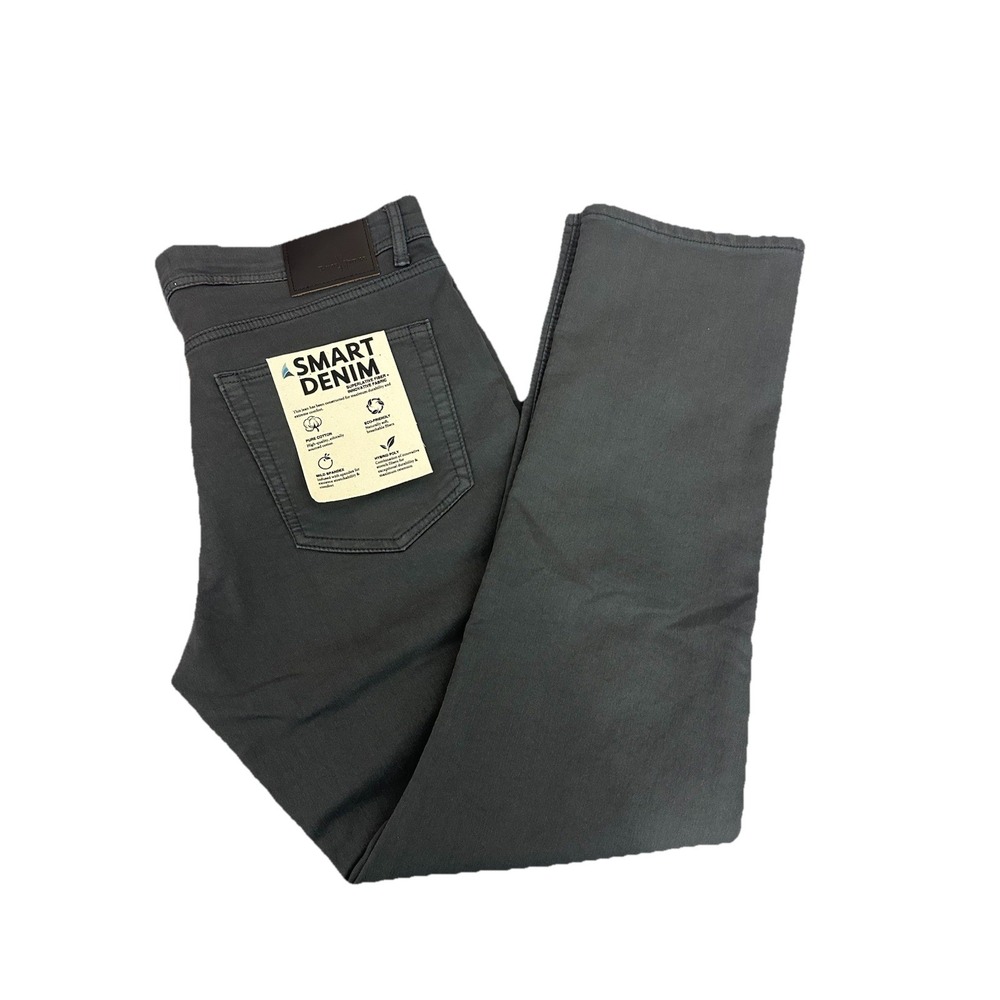 Tailor Vintage Men's Canaan Slim Fit Jeans Comfort Stretch Charcoal SZ 36X32 New